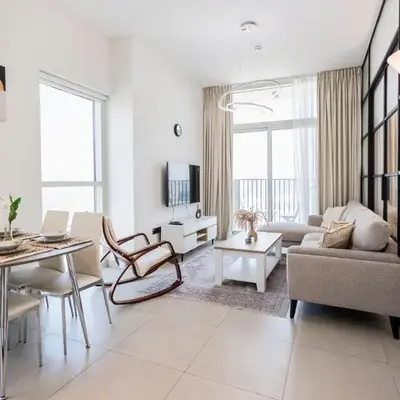 Socio Tower1 - Dubai Hills Modern Urban Retreat in the City by Serenity Living Holiday Homes