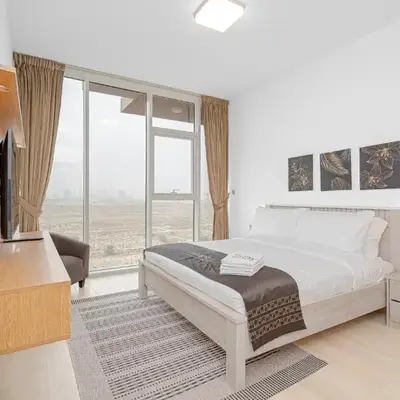 Escape24 Cozy Studio with City View in JVC