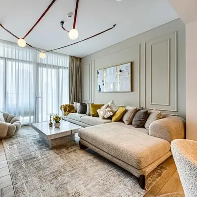 Chic 2BD in Dubai Creek Harbour with Infinity Pool