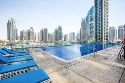 Gallery image of Blueground Marina gym security marina view DXB-1479 in Dubai