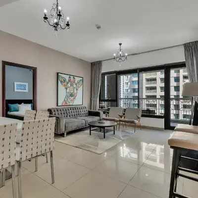 Bellavista 1 Bedroom Full Burj Khalifa View 29 Boulevard Downtown Dubai