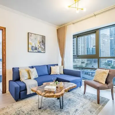 Stylish 1BR Apartment in Al Sahab 2