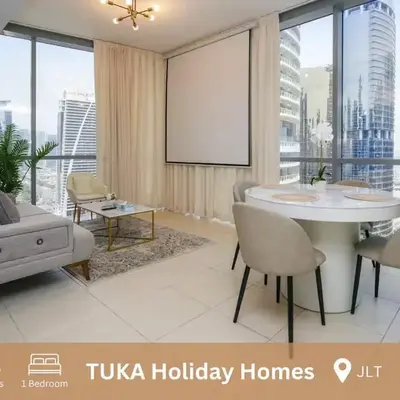Skyline & Lake views - Home Cinema - 1-BHK - Prime Location