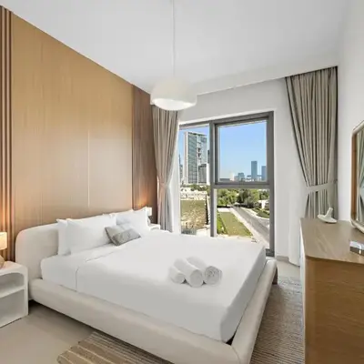 Chic 1BR Retreat - Near Burj Khalifa & Dubai Mall