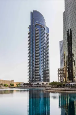 Gallery image of Serene Chic Flat 180 Degree Lake & Marina Skyline View in Dubai