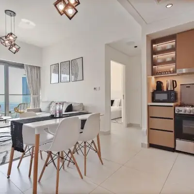 Sea & City Views - Burj Crown - 5 Min Walk to Mall