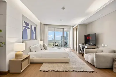 Gallery image of Snug Studio in Dubai Mall Steps From Burj Khalifa in Dubai