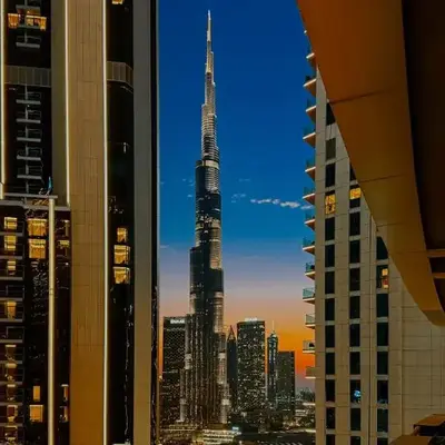 Sky-High 1BR with Breathtaking Burj Khalifa View