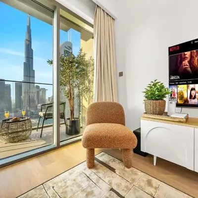 The Burj Khalifa Suite Luxury 2-bed in Burj Royale