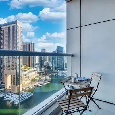 ShoresInn - Spacious unit with Dubai Marina View