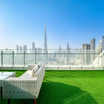 Panoramic Burj Khalifa View Luxury 1BR Penthouse