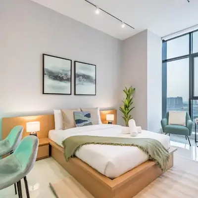 Stylish Studio Apartment in Blue Wave Tower