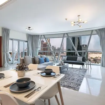 DIFC Luxury 1-Bed Apt with Stunning City Views