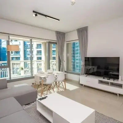 Burj and fountain view 3BHK Near Dubai Mall