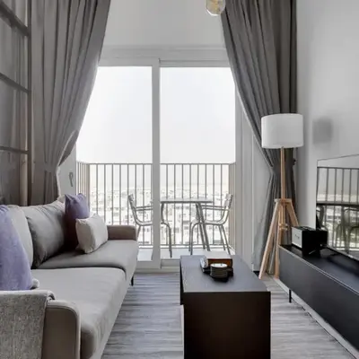 Blueground Dubai Hills Estate balcony elev DXB-1120