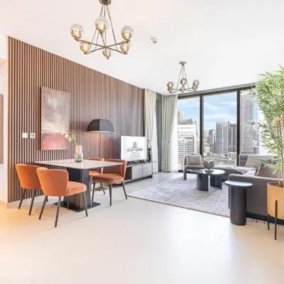 Luxurious 2BR Home with Stunning Marina Skyline View