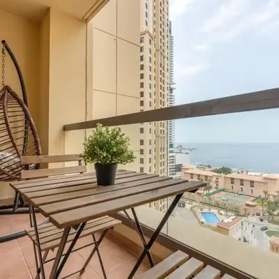 1-BR Stunning Sea View Beachfront JBR