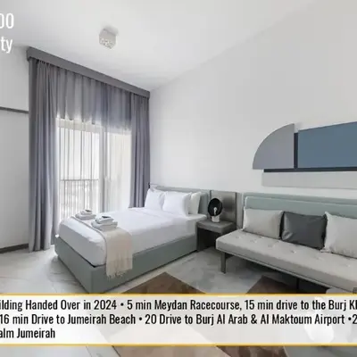 Brand New Studio 15 mins drive from Business Bay