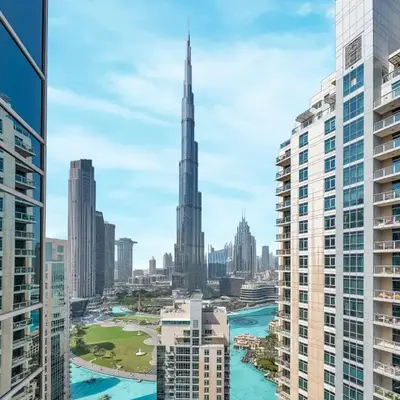 Luxe 4 bedroom Apartment I Burj Khalifa & Fountain Views I Free Gym