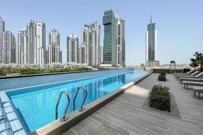 Gallery image of Blueground DT1 city view pool gym elevator DXB-1259 in Dubai