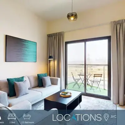 Locations I Binghatti Gate I Premium Modern 2BR I Skyline & Community Views I Spacious & Comfortable Stay