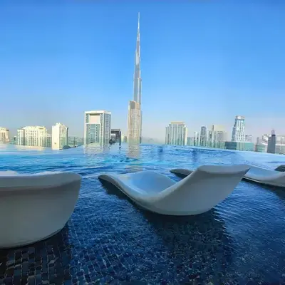 Paramount Midtown I Sky High Luxury 2BR Apartment with Burj Khalifa View & Highest Infinity Pool I Down Town Dubai
