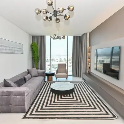 Spacious 1BR with Burj Khalifa View in District One Meydan