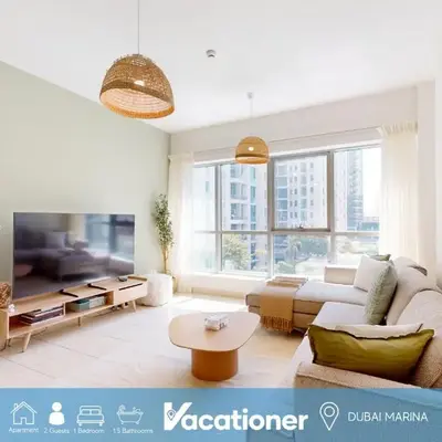 The Point Tower - Vibrant One Bed in Marina