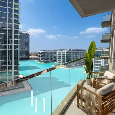 LUX 2BR Lagoon View District One