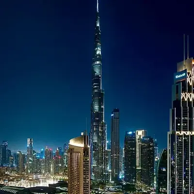 Peaceful Dunes 1 - Burj Khalifa & Dubai Mall