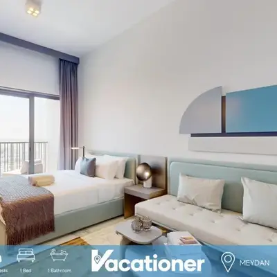 Mag Eye 910 - Bright Studio Apartment in Meydan
