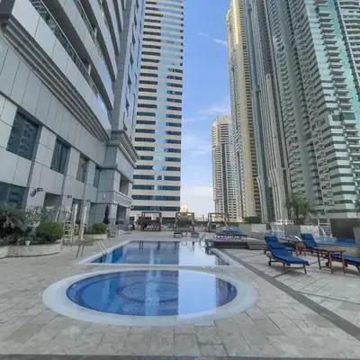 Lux two br w Sea Views from rooms in Dubai Marina