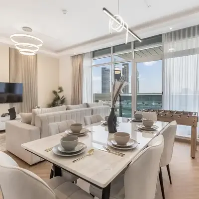 Elegant 3BR Lux Stay in the Heart of Dubai Marina
