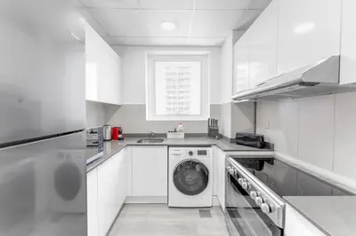 Gallery image of Charming 2BR in the Heart of JVC in Dubai