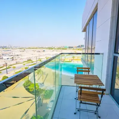 Stylish 1BR by the Lagoon in District One Meydan