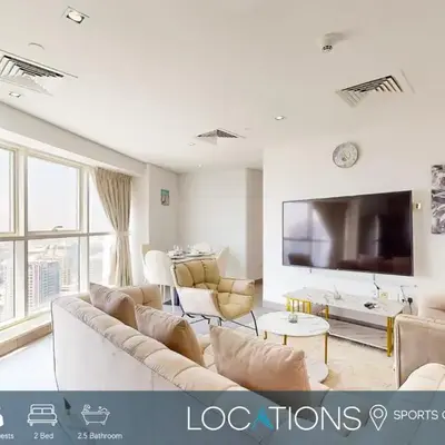 The Bridge - Tranquil Two Bedroom in Sports City