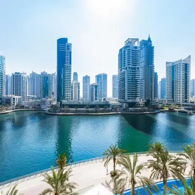 Chic 1BR Marina View Retreat