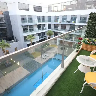 VIP Experience Dubai Nad Al Sheba at Prime Views- Opposite Al Meydan Hotel- Modern Luxury Apartment
