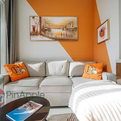 1BR With Burj Khalifa View and Accomodates 4 People