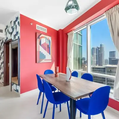 Burj Khalifa & Fountain View- 5mn walk to Dubai mall -Luxurious & Stylish 1BDR Apartment