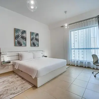 Bright apartment in JBR few steps from the beach