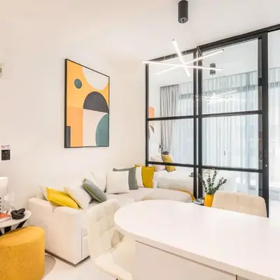 Stylish Contemporary Home in JVC with Chic Interior