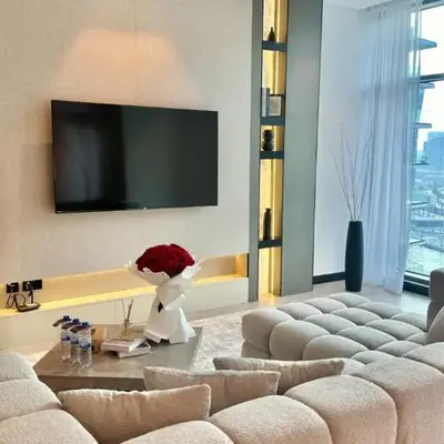 2BR with Extra-Large Balcony Canal & Burj Views by Vibel
