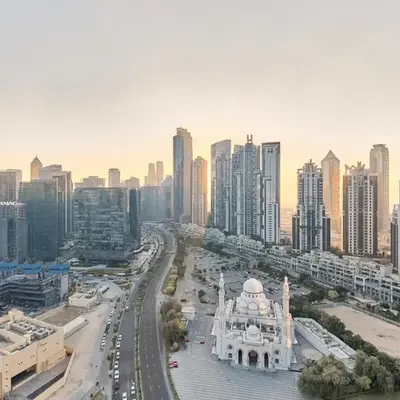 bnbme - Chic Downtown Studio Near Burj Khalifa Dubai Mall w Pool Gym Concierge
