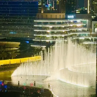 Luxury One Bedroom Apartment with Fountain View opposite Dubai Mall