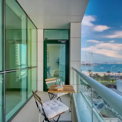Beachy Getaway in JBR with Private Beach Access