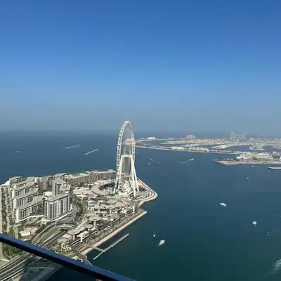 Panoramic Sea & Palm Views 2BR Address Beach Resort JBR