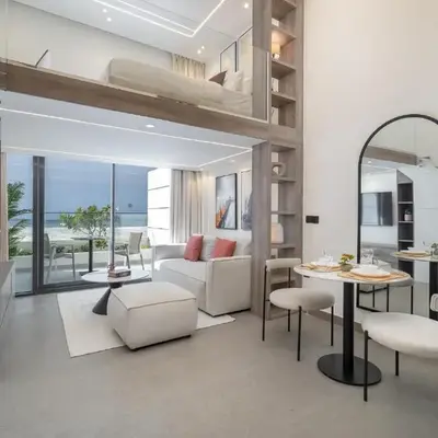 Trendy Loft Studio in Oxford Terrace JVC