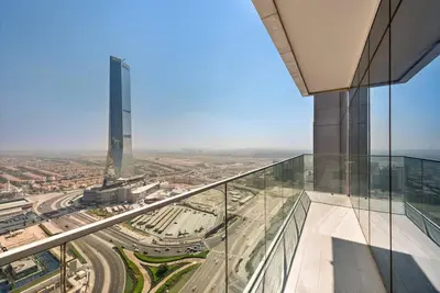 a view from the observation deck of a building at 2-Bedroom Apartment in ME DO RE in Dubai