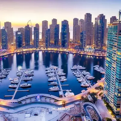 Chic 2BR Apartment in Dubai Marina